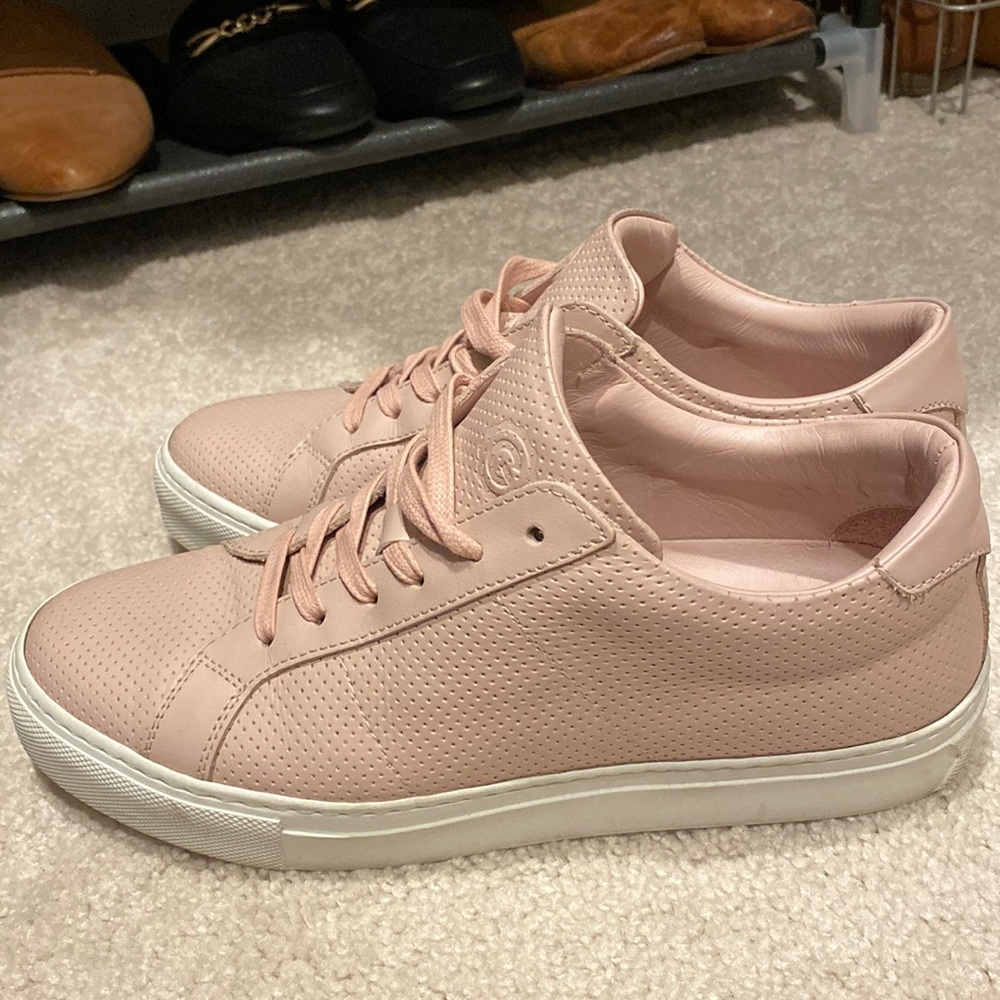 Greats light pink sneakers, 7.5